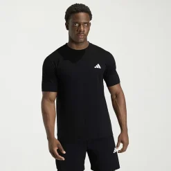 adidas Mens Crew Neck Short Sleeve Active T-Shirt