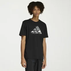 adidas Mens Crew Neck Short Sleeve Active Big and Tall T-Shirt
