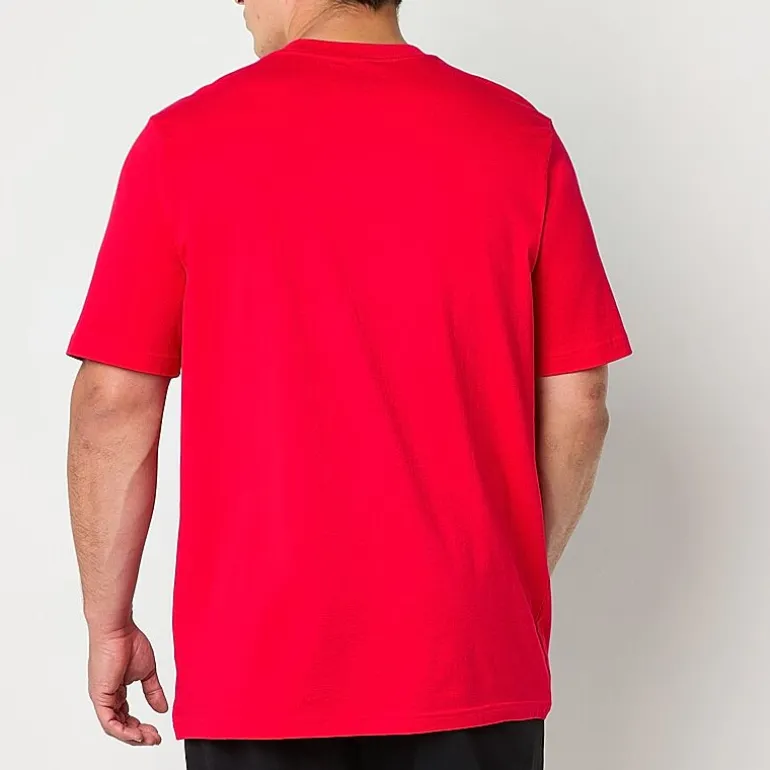 adidas Mens Crew Neck Short Sleeve Regular Fit Big and Tall Graphic T-Shirt