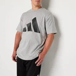 adidas Mens Crew Neck Short Sleeve Regular Fit Big and Tall Graphic T-Shirt