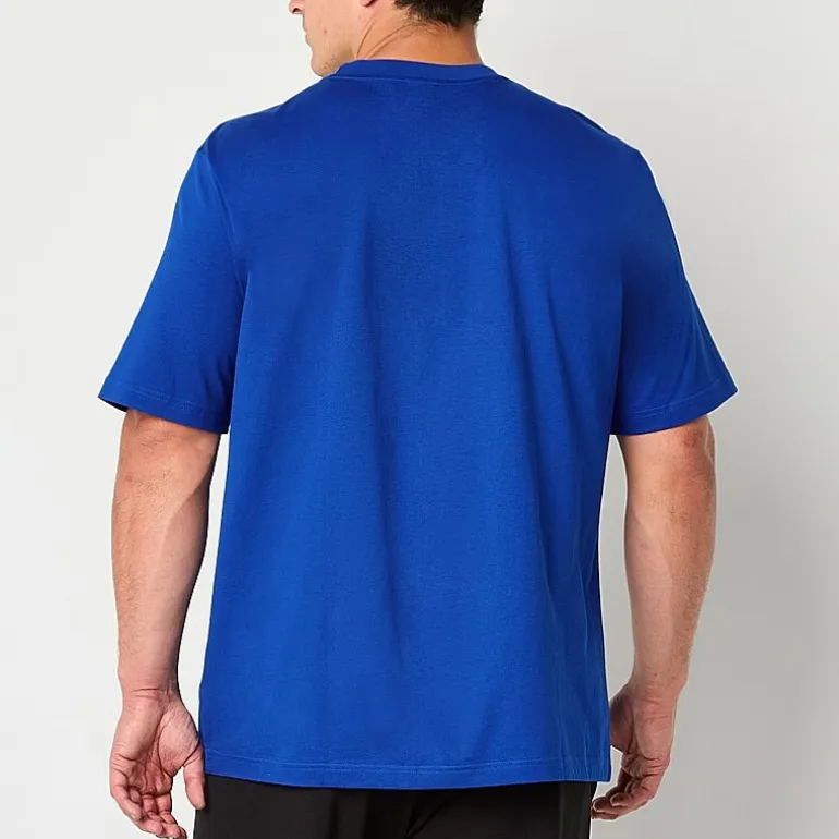adidas Mens Crew Neck Short Sleeve Regular Fit Big and Tall Graphic T-Shirt