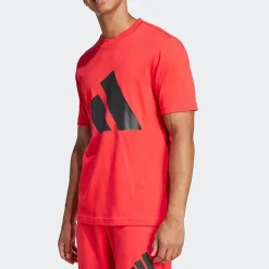 adidas Mens Crew Neck Short Sleeve Regular Fit Graphic T-Shirt