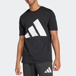 adidas Mens Crew Neck Short Sleeve Regular Fit Graphic T-Shirt