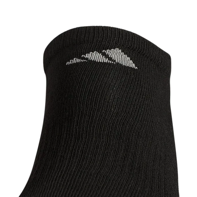 adidas Mens Multi-Pack 6 Pair Big and Tall Low Cut Socks