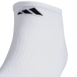 adidas Mens Multi-Pack 6 Pair Big and Tall Low Cut Socks