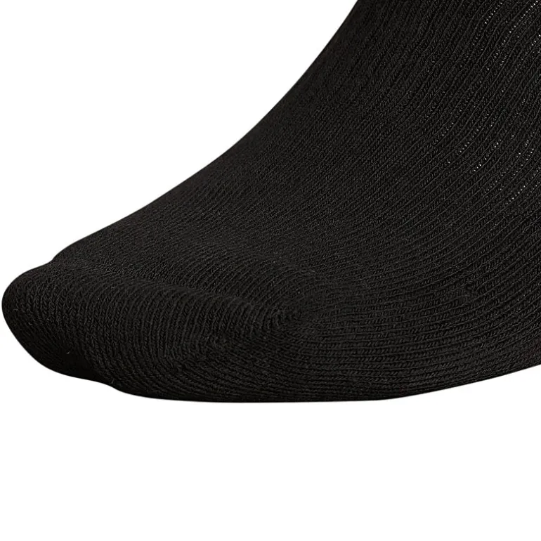 adidas Mens Multi-Pack 6 Pair Big and Tall Low Cut Socks