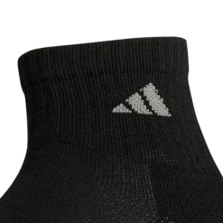 adidas Mens Multi-Pack 6 Pair Big and Tall Quarter Ankle Socks