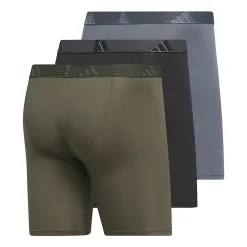 adidas Mens 3 Pack Boxer Briefs 5158590