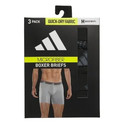 adidas Mens 3 Pack Boxer Briefs 5162980