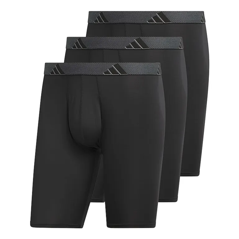 adidas Mens 3 Pack Boxer Briefs 5158596