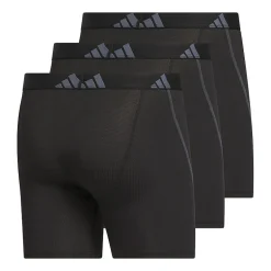 adidas Mens 3 Pack Boxer Briefs 5162978