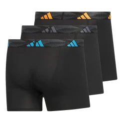 adidas Mens 3 Pack Stretch Fabric Trunks 5161768