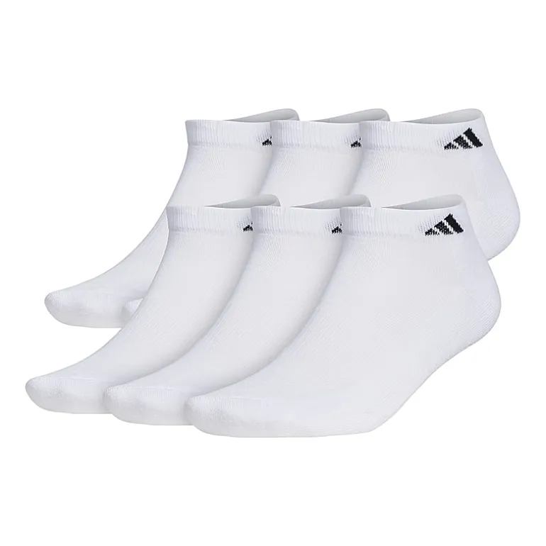 adidas Mens 6 Pair Low Cut Socks