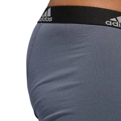adidas Performance Cotton Mens 3 Pack Multi-Pack Comfort Waistband Stretch Fabric Trunks 5152382a