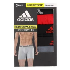 adidas Performance Mens 3 Pack Boxer Briefs 5152378a