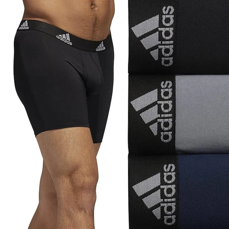 adidas Performance Mens 3 Pack Boxer Briefs 5152378a