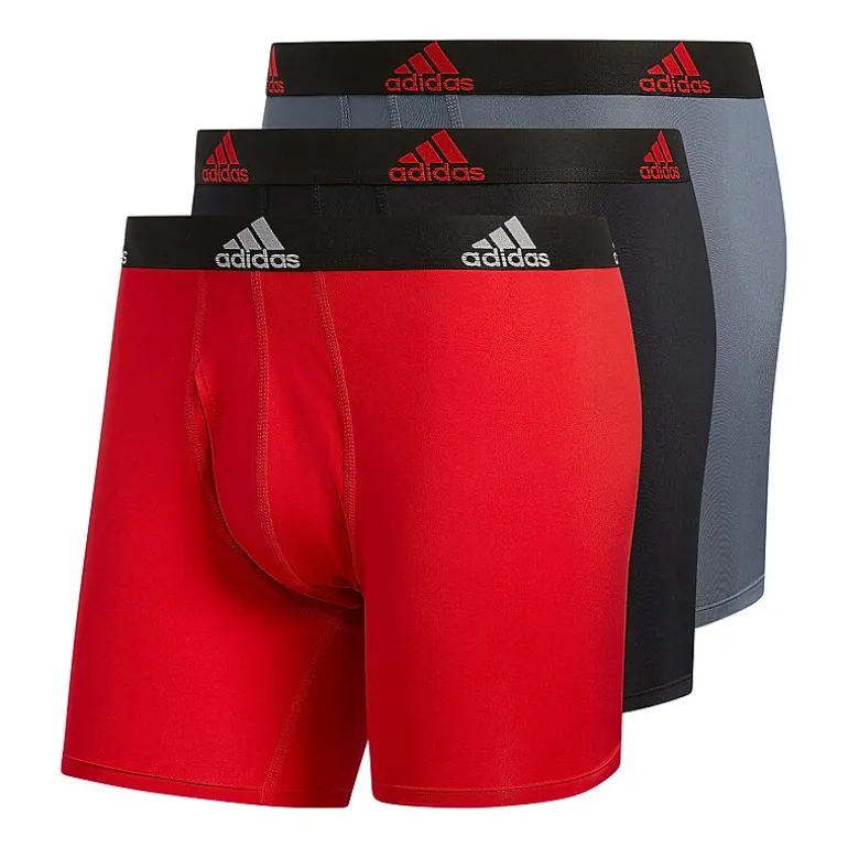 adidas Performance Mens 3 Pack Boxer Briefs 5152378a