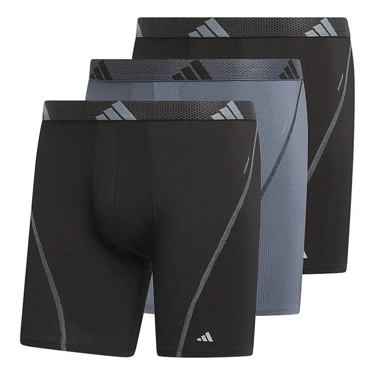 adidas Performance Mesh Mens 3 Pack Boxer Briefs 5157977a