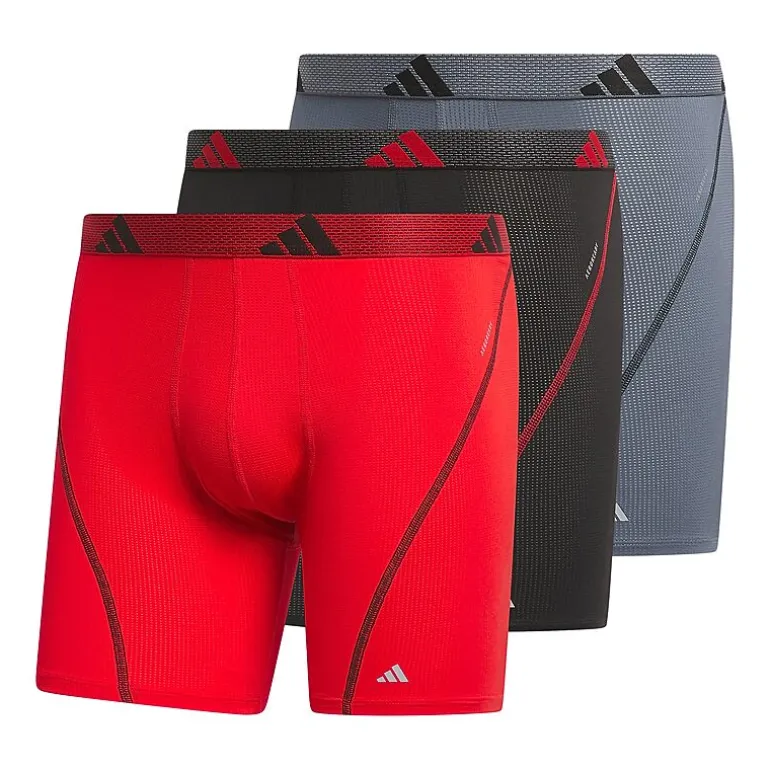 adidas Performance Mesh Mens 3 Pack Boxer Briefs 5157977a