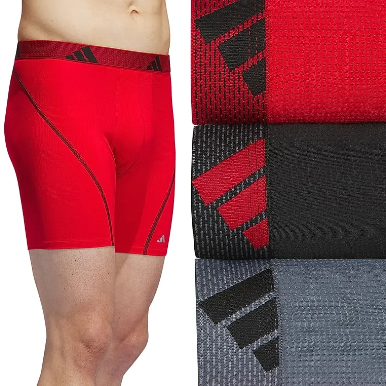 adidas Performance Mesh Mens 3 Pack Boxer Briefs 5157977a