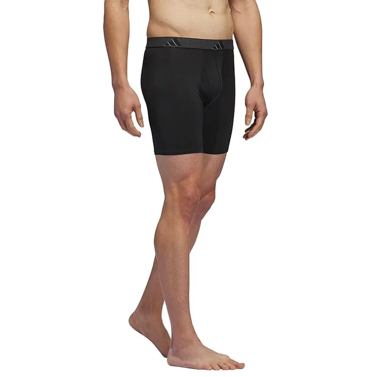 adidas Performance Microfiber Mens 3 Pack Boxer Briefs 5158584