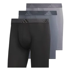 adidas Performance Microfiber Mens 3 Pack Boxer Briefs 5158584