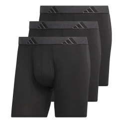 adidas Performance Microfiber Mens Big and Tall 3 Pack Boxer Briefs 5158597