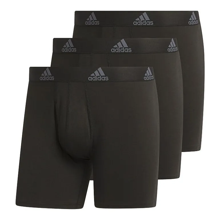 adidas Stretch Cotton Mens Big and Tall 3 Pack Boxer Briefs 5157981a