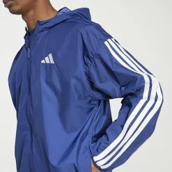 adidas 3 Stripe Mens Lightweight Windbreaker
