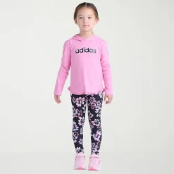 adidas Toddler Girls 2-pc. Legging Set