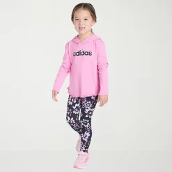 adidas Toddler Girls 2-pc. Legging Set