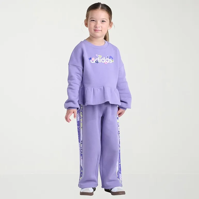 adidas Toddler Girls 2-pc. Pant Set