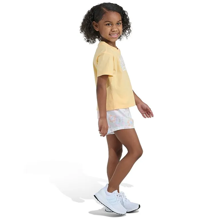 adidas Toddler Girls 2-pc. Short Set