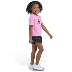 adidas Toddler Girls 2-pc. Short Set