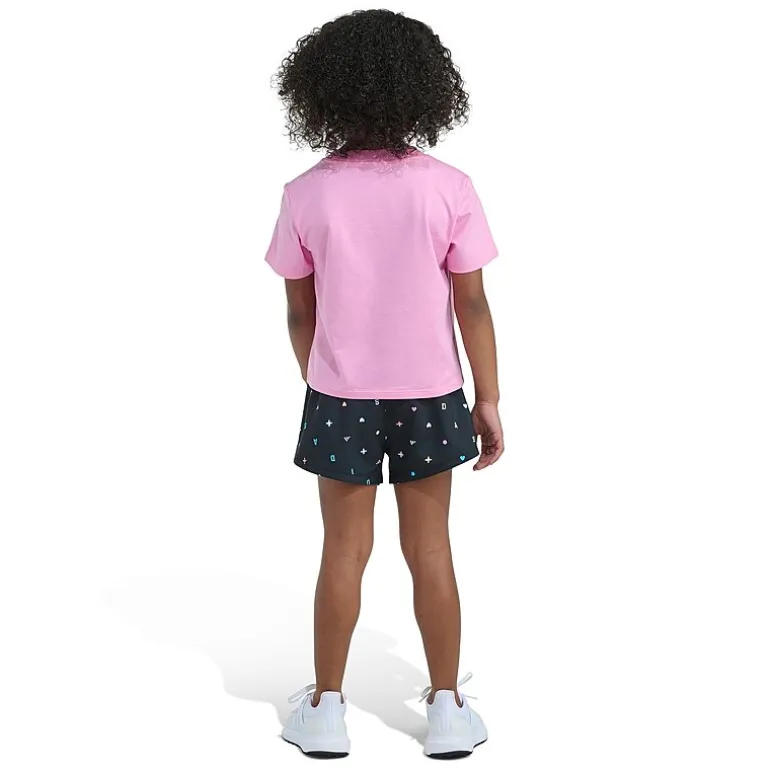 adidas Toddler Girls 2-pc. Short Set