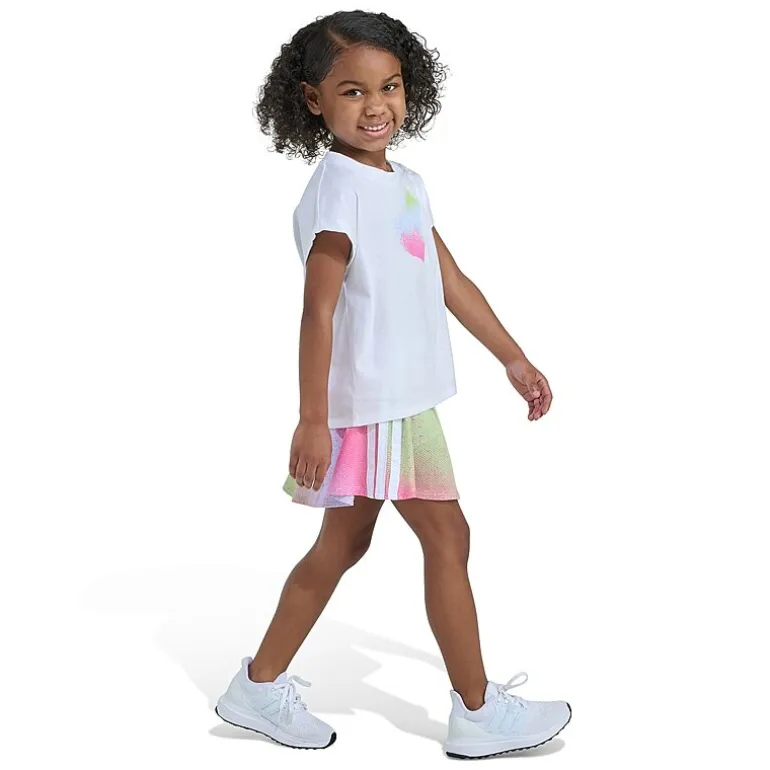 adidas Toddler Girls 2-pc. Skort Set