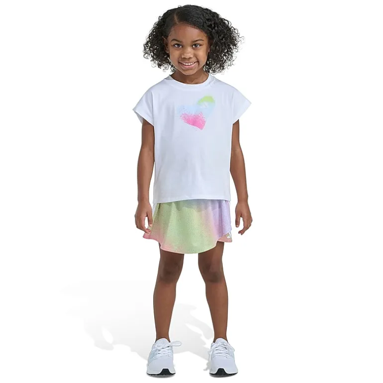 adidas Toddler Girls 2-pc. Skort Set