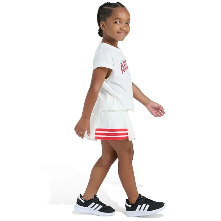 adidas Toddler Girls 2-pc. Skort Set