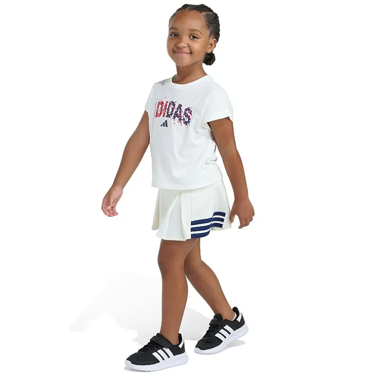 adidas Toddler Girls 2-pc. Skort Set