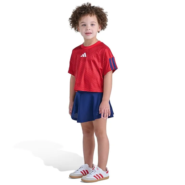 adidas Toddler Girls 2-pc. Skort Set