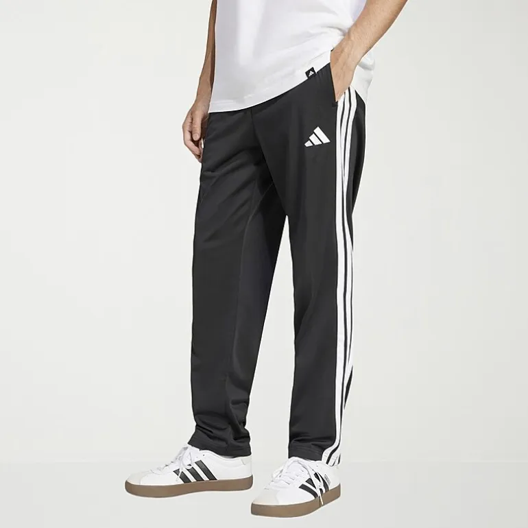 adidas Tricot Mens Straight Mid Rise Regular Fit Big and Tall Track Pant