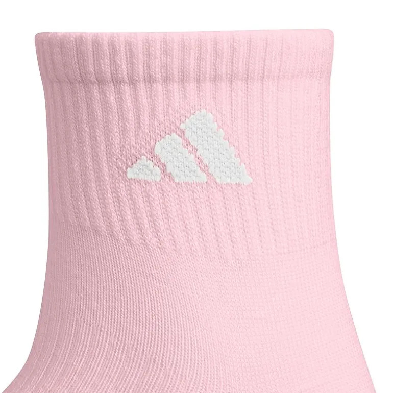 adidas Womens 6 Pair Quarter Ankle Socks