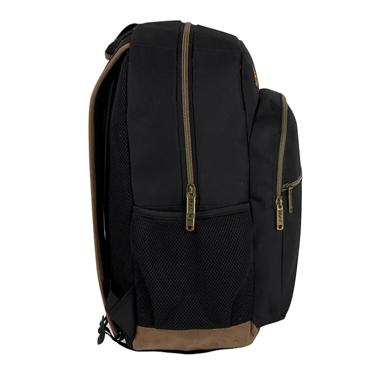 AD Sutton Kelty Camo Backpack with Faux Leather Trim