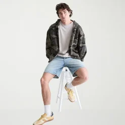 AEROPOSTALE Camo Cloud Soft Mens Long Sleeve Fleece Zipper Hoodie