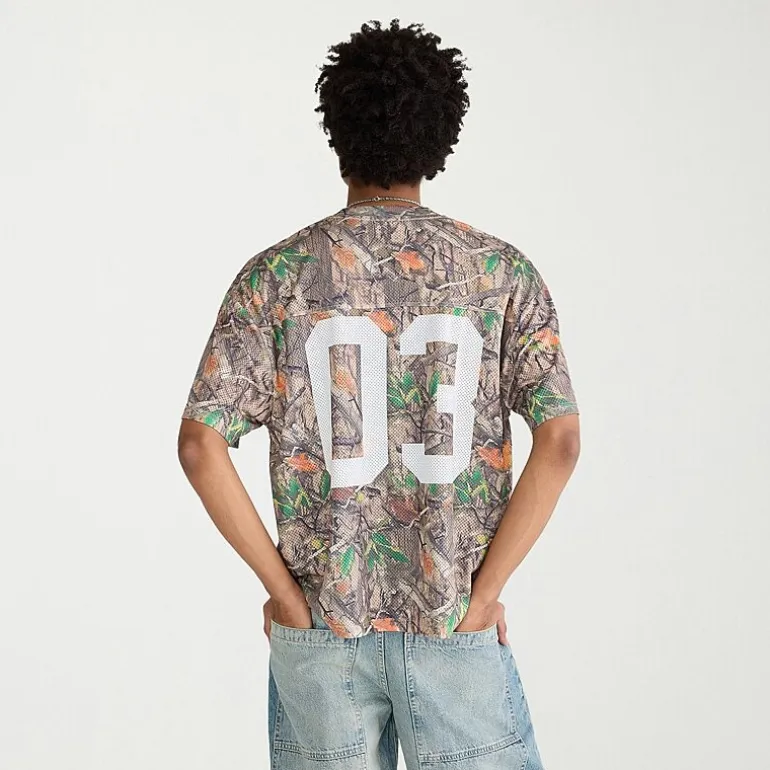 AEROPOSTALE Ford Mens V Neck Short Sleeve Jersey