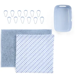 AEROPOSTALE Jordan Check 15-pc. BTC Shower Curtain Set
