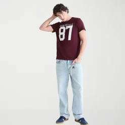 AEROPOSTALE Mens Crew Neck Short Sleeve Classic Fit Graphic T-Shirt