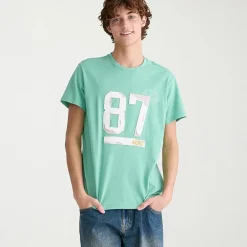 AEROPOSTALE Mens Crew Neck Short Sleeve Classic Fit Graphic T-Shirt