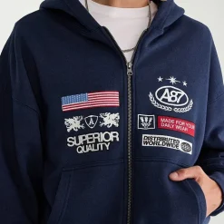 AEROPOSTALE Mens Long Sleeve Zipper Hoodie