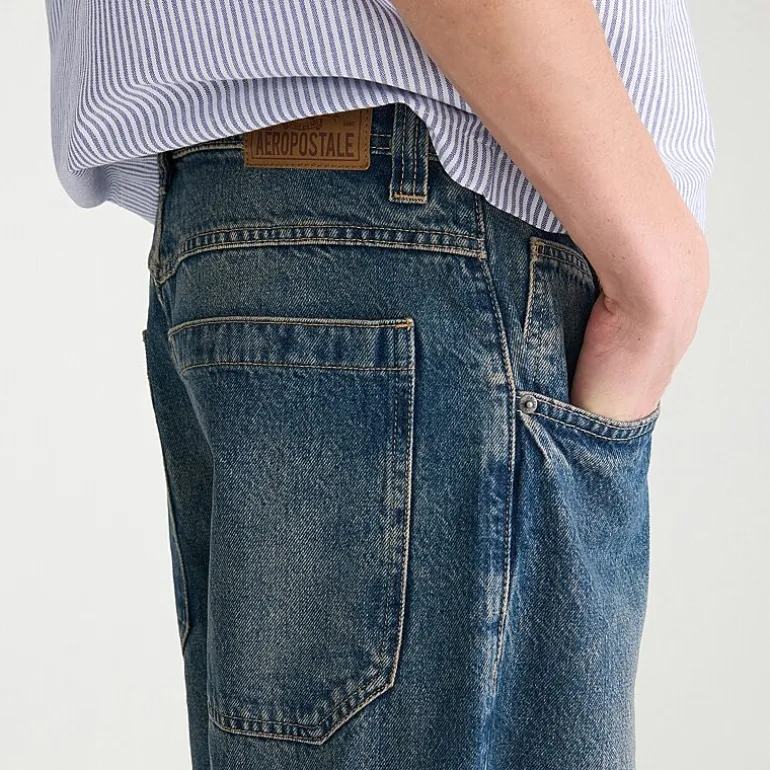 AEROPOSTALE Mens Super Baggy Fit Jean